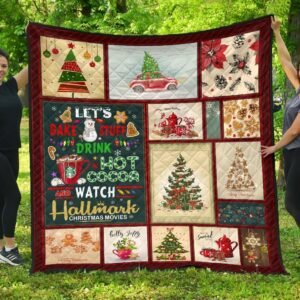 Christmas And Drink Quilt  Quilt